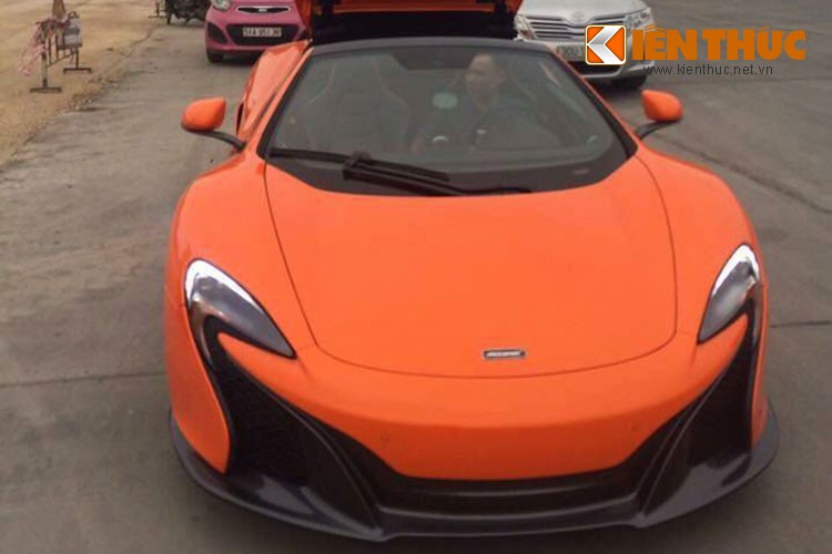 Sieu xe McLaren 650S Spider cap cang Hai Phong-Hinh-2